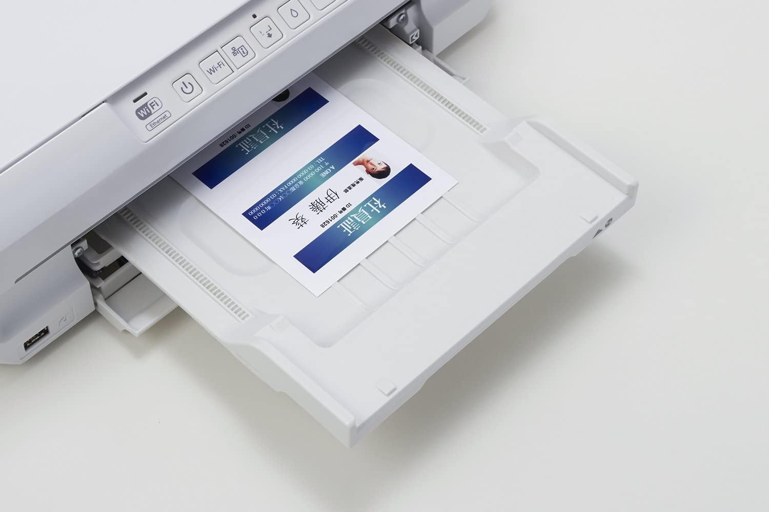 Amazon | エーワン IDカード 耐水フィルム はがきサイズ 2面 10シート